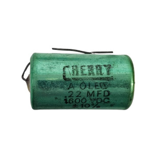 Capacitor a Óleo .22mFD x 1600Vdc +-10% Axial Cherry