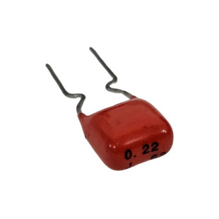 Capacitor Poliéster 220K x 63V 5% = 0.22 J 63