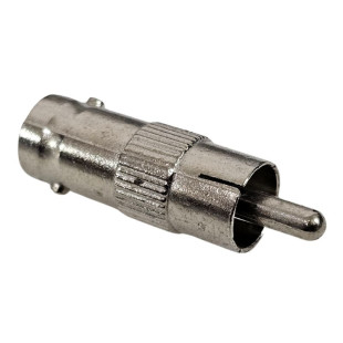 Conector RCA Macho Para BNC Fêmea