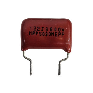 Capacitor Poliéster 1K2 x 800V = 122JS 800V