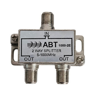 Divisor de Sinal Para Antena 2 saídas 1000-2E 2 Way Splitter 5-1000Mhz Abt