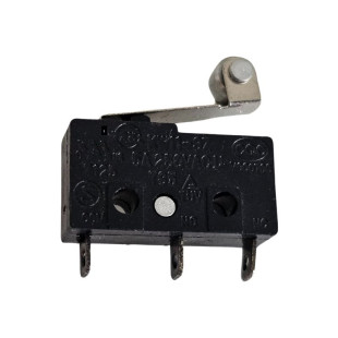 Chave Micro Switch KW11-3Z 5A 250V 3 Terminais T85 Com Roldana