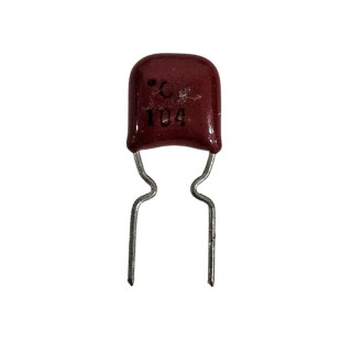 Capacitor Poliéster 100K x 50V = °C 104