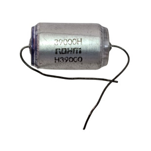 Capacitor Poliéster 39K x 100V Axial Rohm = 39000H