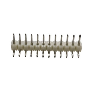 Conector Amp 12Vias 90º Macho Branco