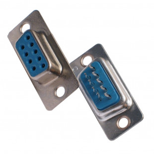 Conector DB9 Fêmea 180º Solda Fio