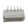 Conector 10 Vias Femea Branco