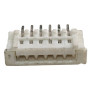 Conector 6 Vias Femea 180º Branco